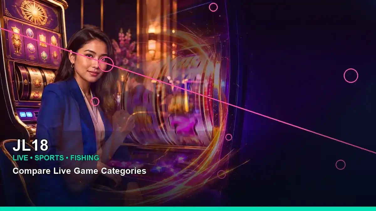 JL18 left close-up party online slot games highlighting mobile-friendly casino play