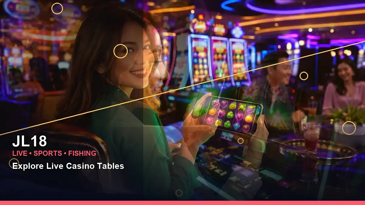 JL18 high-energy VIP casino rewards in a left-diagonal layout for Philippine players