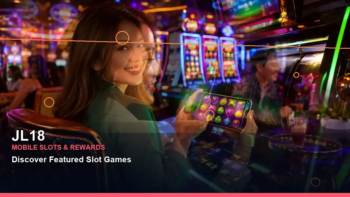 JL18 high-energy casino cashback rewards in a layered collage layout for Philippine players